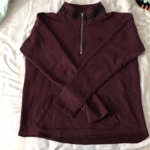 3/4 Pink Victoria secret zip up
